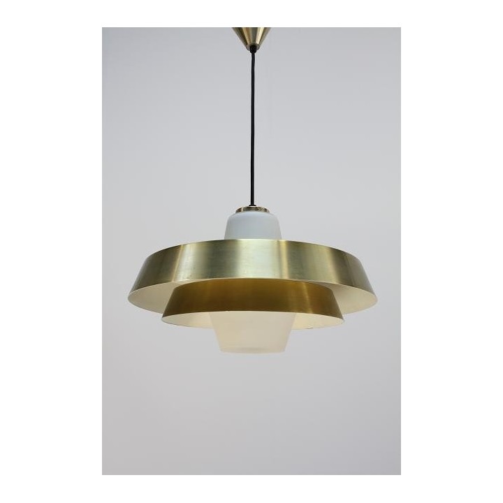 Philips hanging lamp gold/ glass