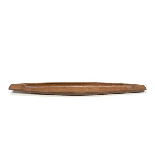 Danish teak elongated bowl