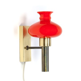 Danish vintage Vitrika design wall lamp