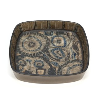 Vintage Royal Copenhagen Fajance schaal voor Danfoss