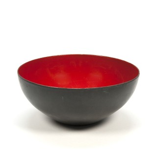 Vintage Scandinavian enamel bowl