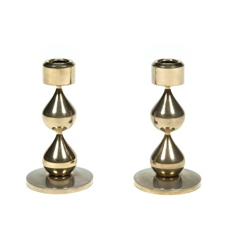 Vintage candle holders design H. Asmussen