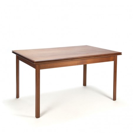Teak Danish vintage extendable dining table