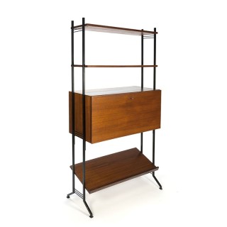 Vintage Deens staand wandsysteem