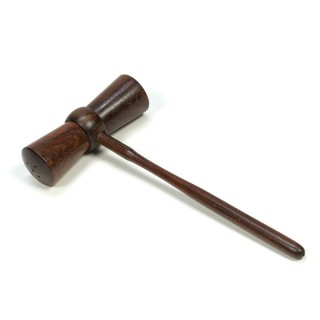 Vintage rosewood pepper / salt spreader