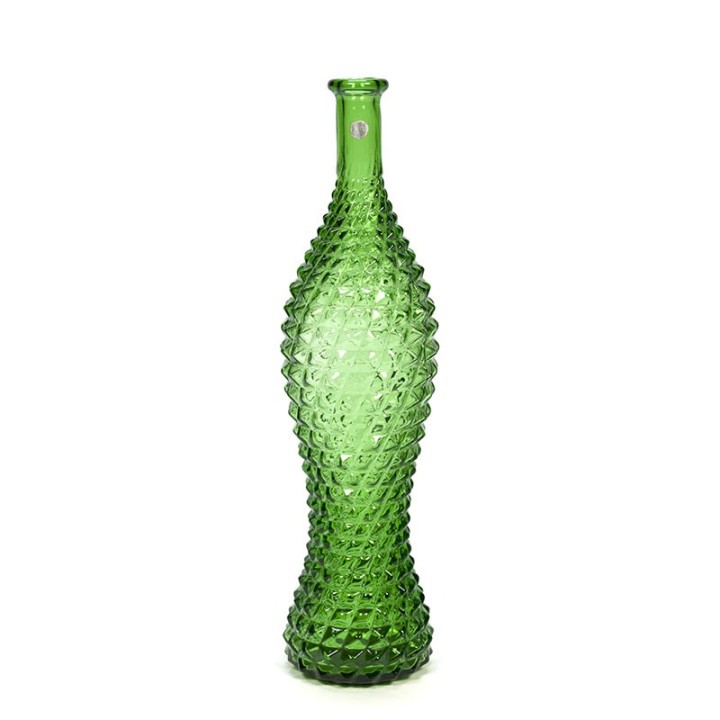 Italiaanse vintage groene fles