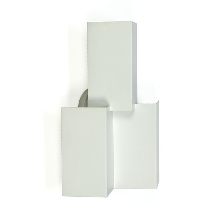 Vintage Fog & Morup wall lamp white metal