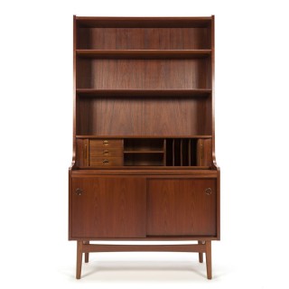 Nexo wandkast in teakhout Deens vintage design