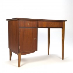 Small model vintage Danish teak desk