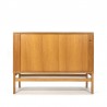 Oak vintage low model filing cabinet brand Vifa