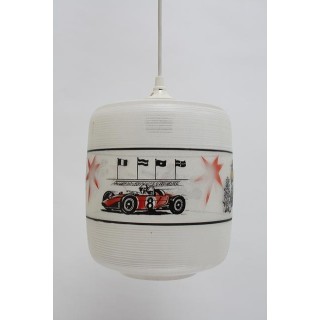 Hanging lamp for 70's boy's room - Retro Studio