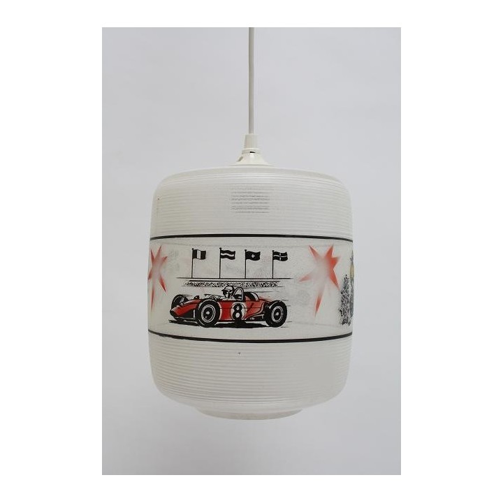 Hanging lamp for 70's boy's room - Retro Studio