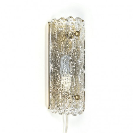 Carl Fagerlund vintage design Orrefors wandlamp