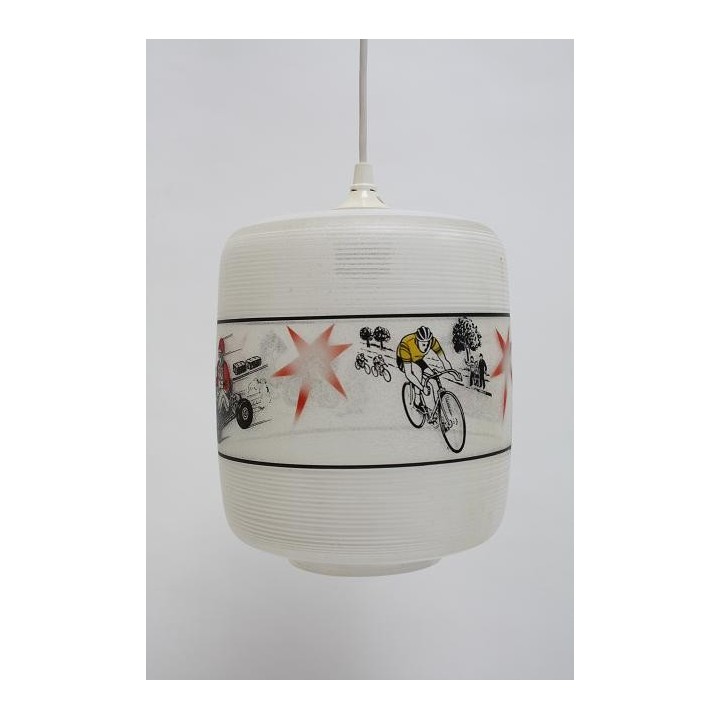 Hanglamp voor 70's jongenskamer - Retro Studio