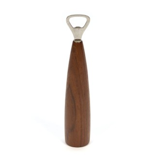 Danish vintage bottle opener in teak