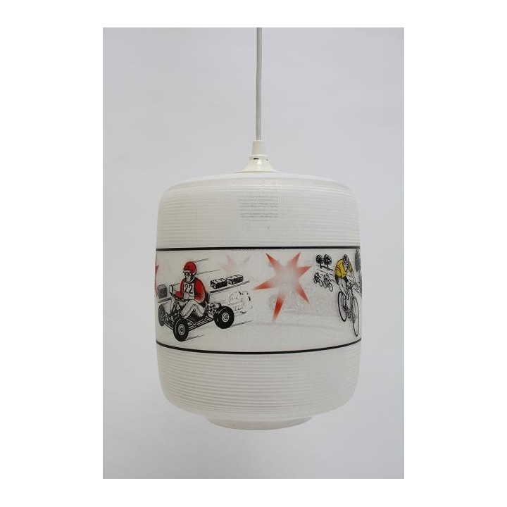 Hanglamp voor 70's jongenskamer - Retro Studio