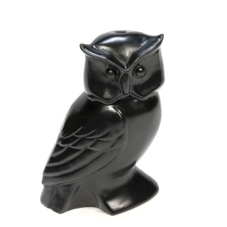 Vintage ceramic owl marked Jema No. 454