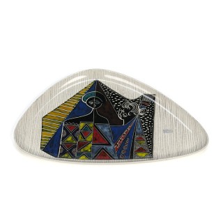 Italiaans vintage wandbord C.E.M.A.S. Sesto Fiorentino