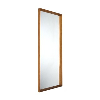 Danish oak vintage mirror Jansen Spejle