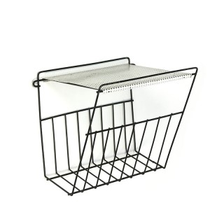 Vintage geperforeerd metalen rekje