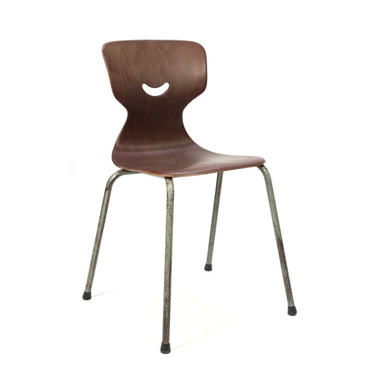 Set van 16 vintage Galvanitas stoelen