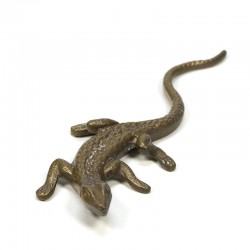 Salamander in brass vintage