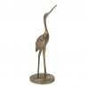 Vintage sculptuur van een kraanvogel