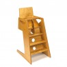 Blank wooden vintage design high chair
