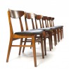 Danish vintage Farstrup chairs model 210 set of 6