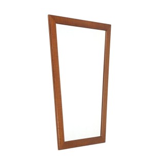 Danish teak vintage mirror