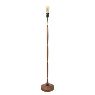 Teak floor lamp vintage Danish