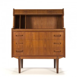 Secretaire cabinet vintage Danish design