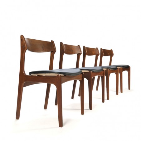 Set vintage design chairs design Erik Buck