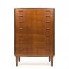 Vintage chest of drawers with 7 drawers Danish model