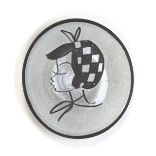 Sixties vintage wall plate