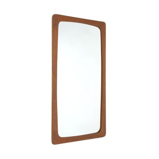 Vintage teak mirror from the sixties
