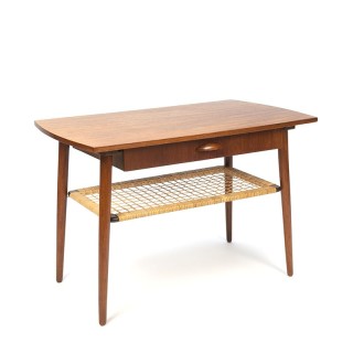 Danish coffee or side table with drawer vintage