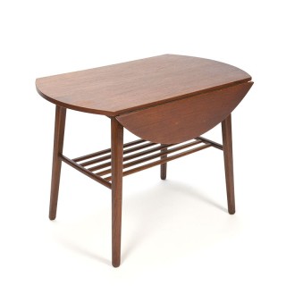 Vijftiger jaren vintage Deense klapoor tafel