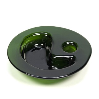 Glass vintage Holmegaard bowl design Michael Bang