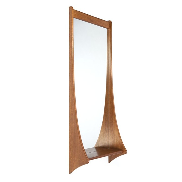 Grote luxe Deense vintage design spiegel