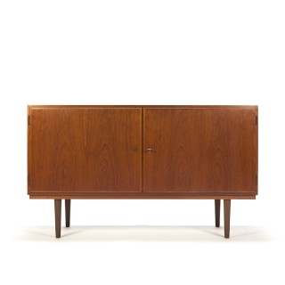 Teak Danish vintage low model sideboard