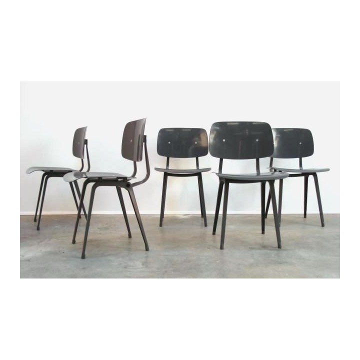 Set of 5 Revolt chairs - Retro Studio