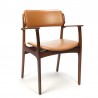 Vintage stoel ontwerp Erik Buck model 50 in palissanderhout