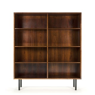 Rosewood vintage bookcase design Omann Jun