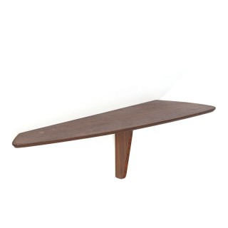 Organisch vormgegeven vintage muurplankje