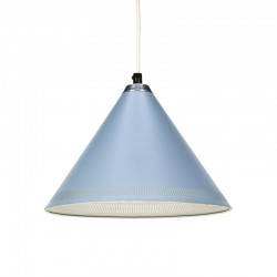 Lyfa vintage Danish design hanging lamp in blue