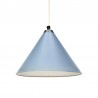 Lyfa vintage Danish design hanging lamp in blue