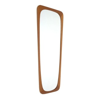 Aarhus Danish vintage teak mirror