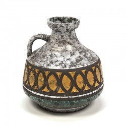 Strehla vintage earthenware vase