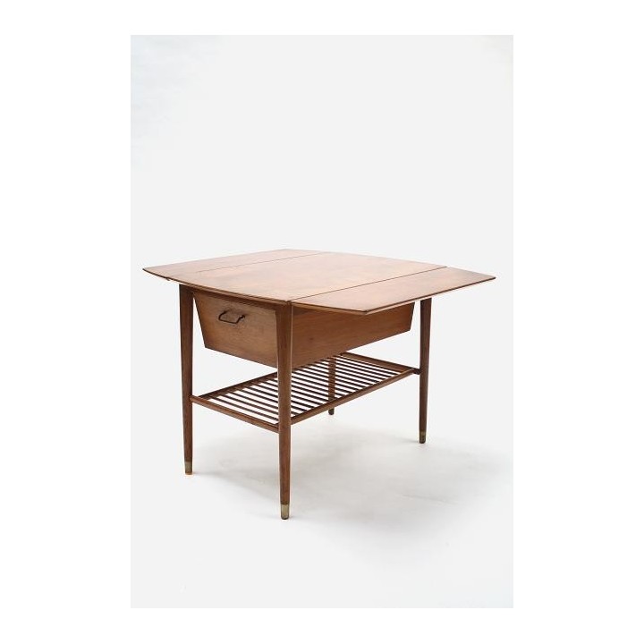 Drop-leaf table from teak - Retro Studio